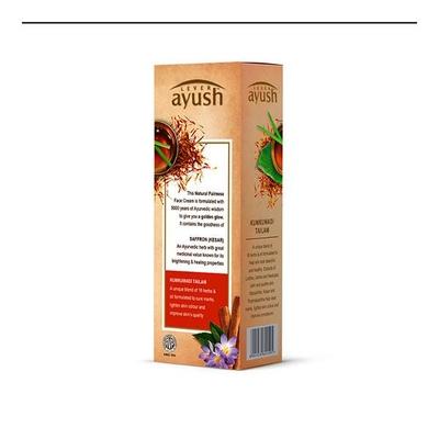 Lever Ayush Natural Fairness Saffron Face Cream 50 gm - Face Creams