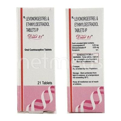 Dear 21 Tablet 21'S - Hormonal Therapy-Oes