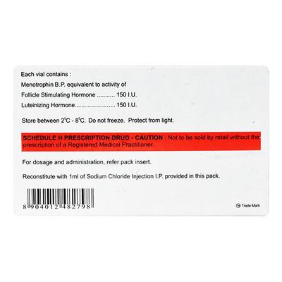 Diva Hmg 150IU Injection 1's - Hormonal Therapy-Tro