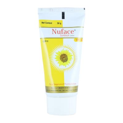 NUFACE SUNBLOCK SPF30+ Lotion 50gm - Sunscreen Preparations-Emo
