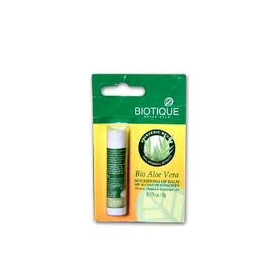 Biotique Bio Aloe Vera Nourishing Lip Balm 12 gm - Lip Balms