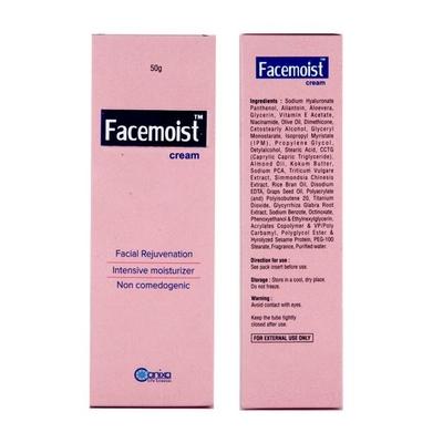 Facemoist Cream 50gm - Dry Skin-Emo