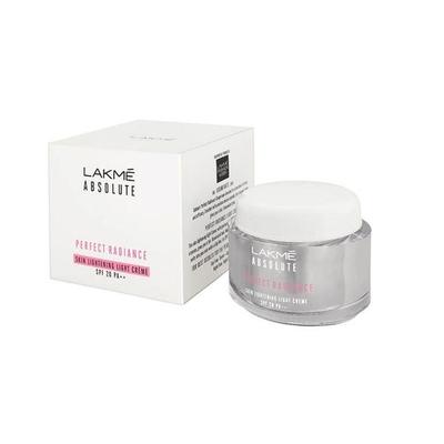 Lakme Absolute Perfect Radiance Brightening Light Creme Spf 20 PA++ 50 gm - Face Creams