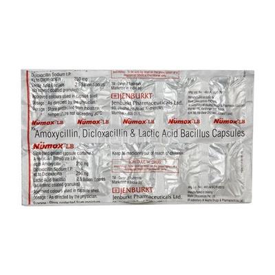 Numox LB Capsule 10'S - Bacterial Infections-Pen