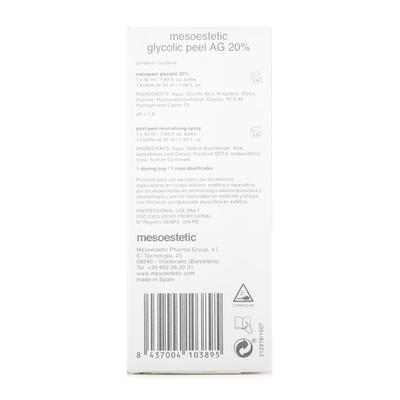Mesoestetic Glycolic Peel AG 20% Gel(Topical) 50ml - Dry Skin-Oth