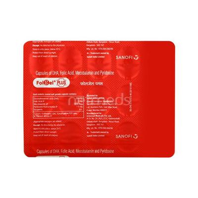 Folgel Plus Capsule 15'S (N) - Supplements-Ent