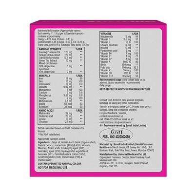 Multivite Woman Capsule 15'S (N) - Supplements-Vam