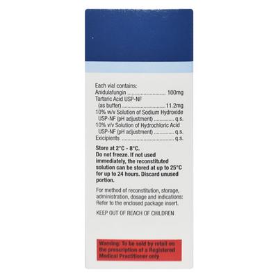 Eraxis 100mg Injection 1'S - Fungal Infections-Anf