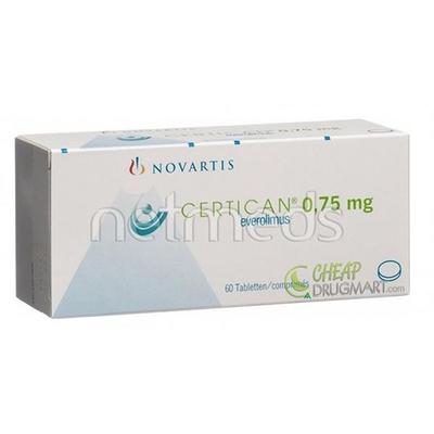 Certican 0.75mg Tablet 10'S - Immune Suppression