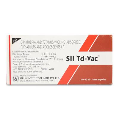 SII TD Vac Injection 1'S - Vaccines