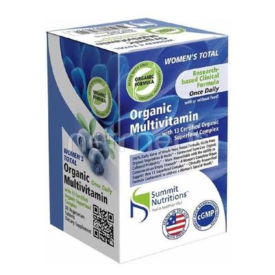 Summit Nutrition Women's Total Whole Food Multivitamins Tablets 30's - Multi-Vitamins