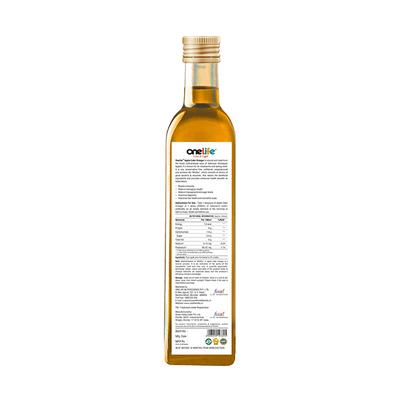 Onelife Apple Cider Vinegar Liquid - Raw & Unfiltered 500 ml - Apple Cider Vinegars