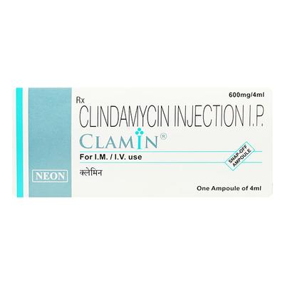 Clamin 600mg Injection 4ml - Bacterial Infections-OAB