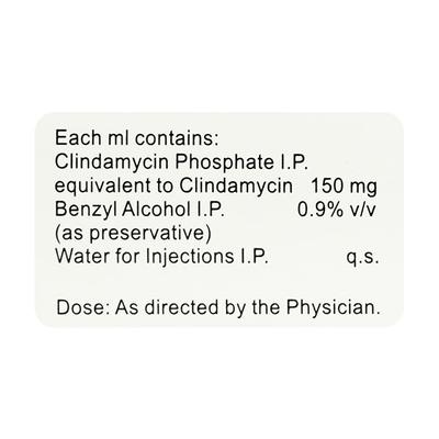 Clamin 600mg Injection 4ml - Bacterial Infections-OAB