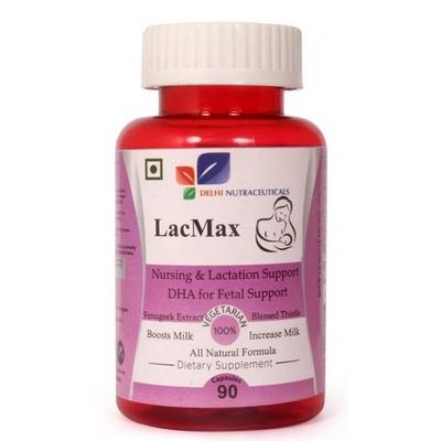 Delhi Nutraceuticals Lacmax- Breastfeeding Supplement 90'S - Nutritional Supplements