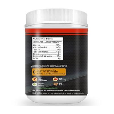 Natures Velvet 100% Gold Whey Powder - Chocolate 454 gm - Whey Proteins