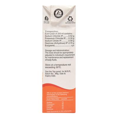 Ors(Ranbaxy) Orange Flavour Liquid 200ml - Supplements-Ent