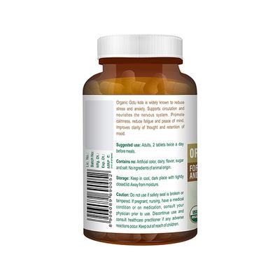 Geo-Fresh Organic Gotu Kola 600 mg Tablet 90's - Health Products