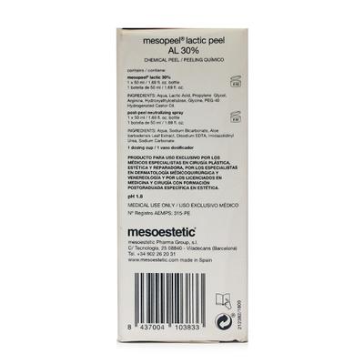 Mesoestetic Lactic Peel AL 30% Gel 50ml - Hyperpigmentation-Oth