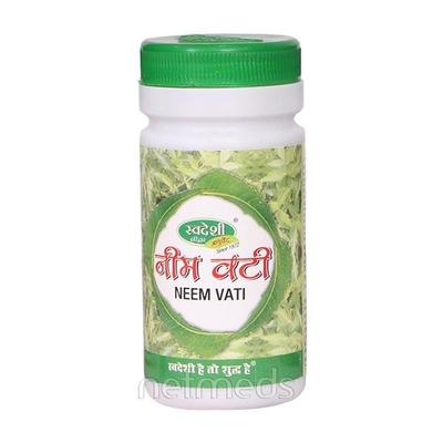 Swadeshi Neem Vati 50 gm (N) - Pure Herbs