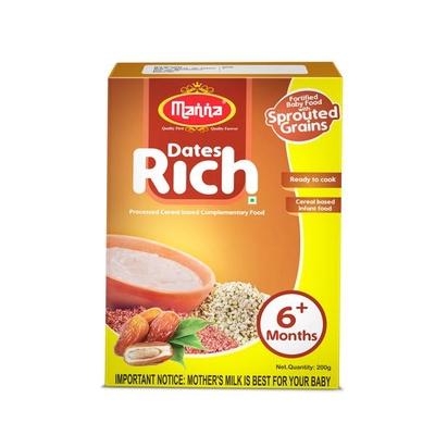 Manna Dates Rich 200 gm - General Health