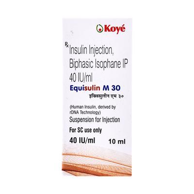 Equisulin M 30/40IU Injection 10ml - Diabetes-Ins