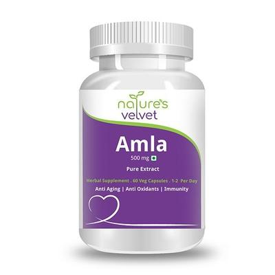 Natures Velvet Amla Pure Extract 500 mg Capsules 60's - Speciality Medicines