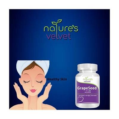 Natures Velvet Grape Seed Pure Extract 500 mg Capsules 60's - Speciality Medicines