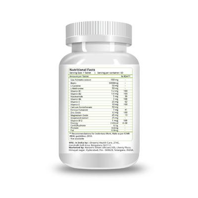 Natures Velvet Vitamin C 1000 mg Tablets 60's - Multi-Vitamins