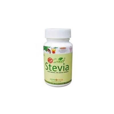 So Sweet 100% Natural Sugarfree Sweetener Pure Stevia Extract Powder 10 gm - Sugar Substitutes (Fitness)
