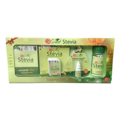 So Sweet 100% Natural 0% Calories Sweetener Stevia Combo Gift Pack - Sugar Substitutes (Fitness)