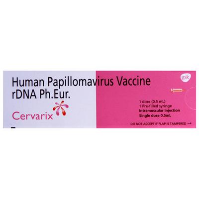 Cervarix 20mcg Injection 0.5ml - Vaccines