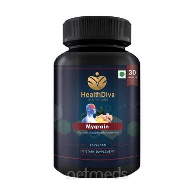 HealthDiva Mygrain Caplets 30's - General Health