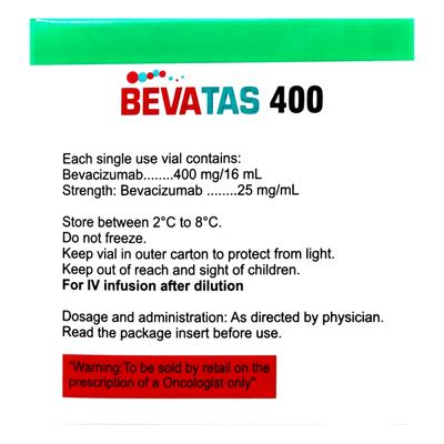 Bevatas 400mg Injection 16ml - Cancer Oncology-Cyt