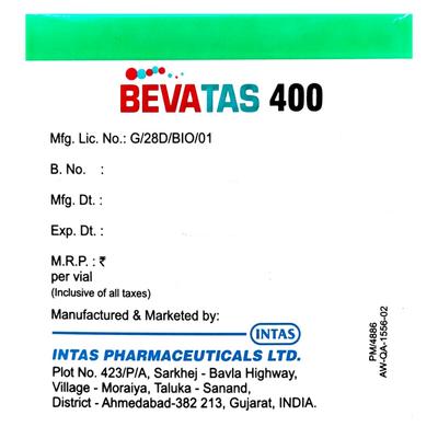 Bevatas 400mg Injection 16ml - Cancer Oncology-Cyt