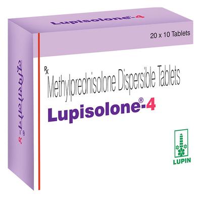Lupisolone 4mg Tablet 10'S - Hormonal Therapy-Cor