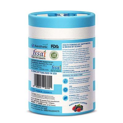 Power Gummies Hair Vitamins 60's - Multi-Vitamins