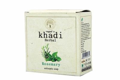 Vagad's Khadi Herbal Soap - Rosemary 100 gm - Soaps