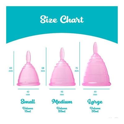 Sannap Fda Approved Menstrual Cup (S) & Intimate Foaming Wash Pack 100 ml - Menstrual Cups