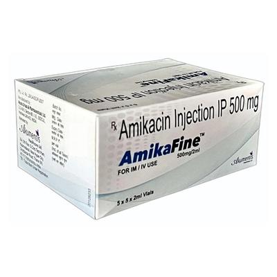 Amikafine 500mg Injection 1'S - Bacterial Infections-Ami