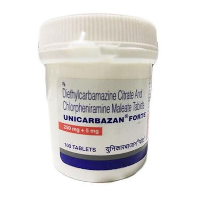 Unicarbazan Forte Tablet 100'S - Allergies-Ant