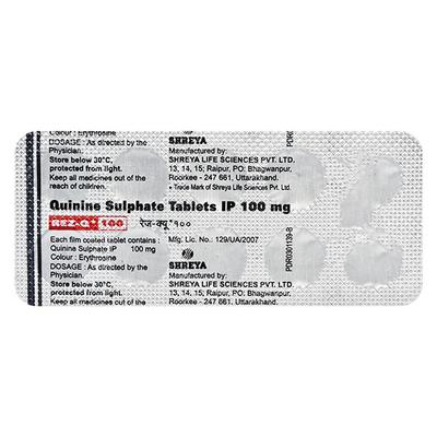 REZ Q 100mg Tablet 10'S - Malarial