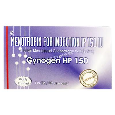 Gynogen HP 150IU Injection 1'S - Hormonal Therapy-Tro
