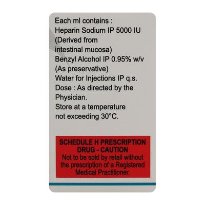 Nuparin 25000IU Injection 5ml - Blood Clot-Ant
