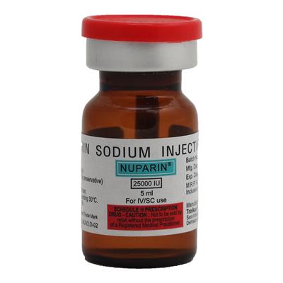 Nuparin 25000IU Injection 5ml - Blood Clot-Ant
