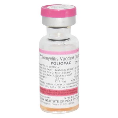 POLIOVAC Prefilled Syringe 0.5ml - Vaccines