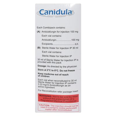 Canidula 100mg Injection 1'S - Fungal Infections-Anf