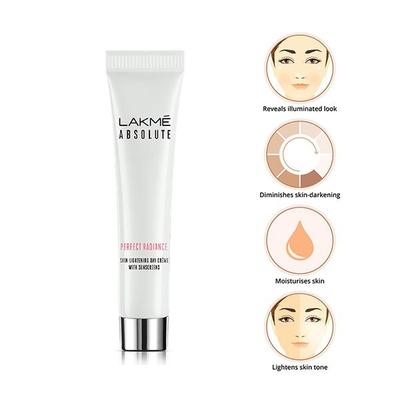 Lakme Absolute Perfect Radiance Skin Lightening Day Creme 15 gm - Face Creams
