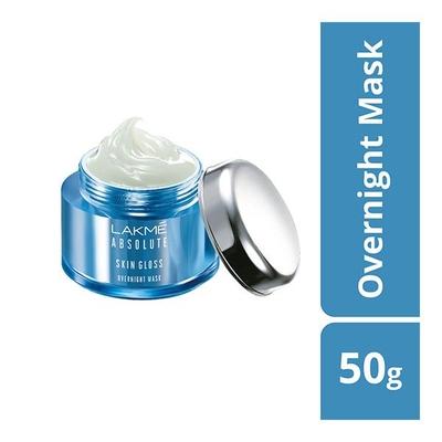 Lakme Absolute Skin Gloss Overnight Face Mask 50 gm - Masks & Peels