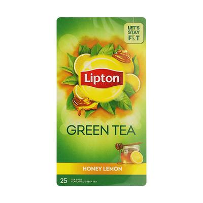 Lipton Honey Lemon Green Tea Bags 25's - Teas